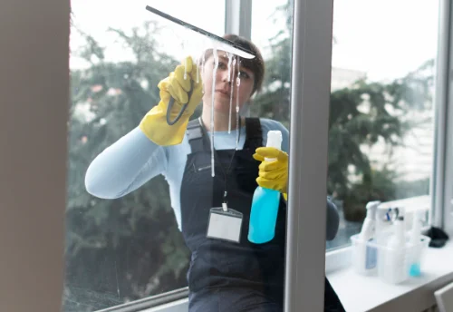 Nettoyage de vitres intérieures et extérieures à Sermersheim